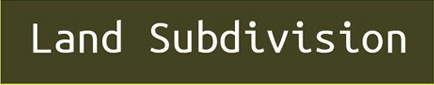 land subdivision